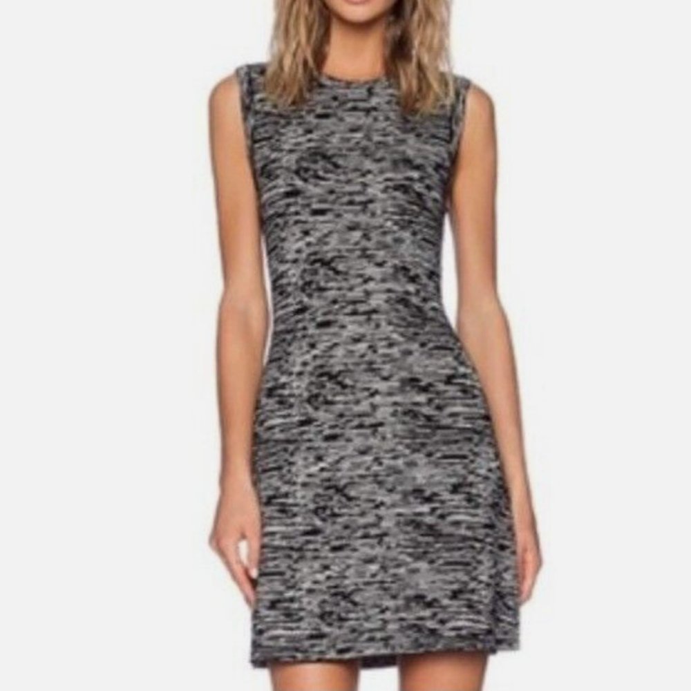 Theory Vimlin Prosecco Sleeveless Space-Dyed Dress medium
